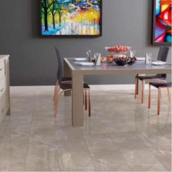 Глянцевый ламинат Falquon Stone Botticino Classico Light [D2911]